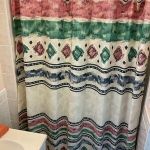 Shower Curtain Southwestern theme w/ valance